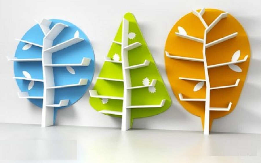  کتابخانه کودک طرح درختی ۲