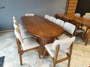 میز ناهارخوری مینیمال ۱۰ نفره